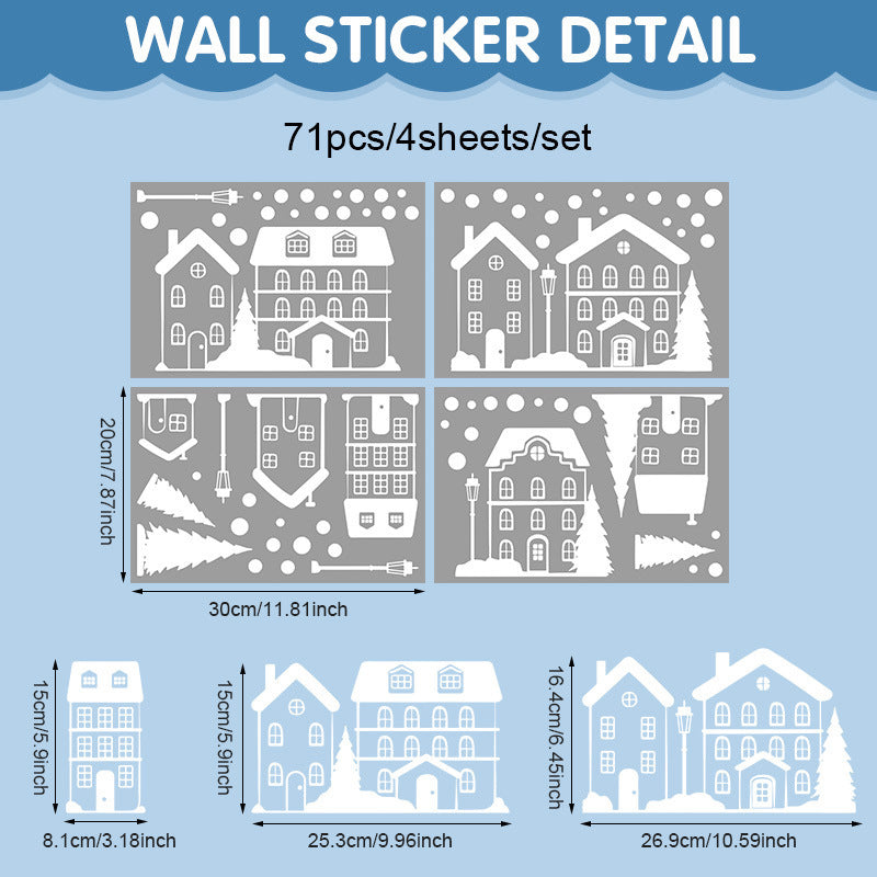 Christmas Village Stickers