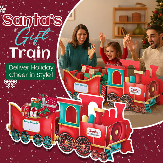 🎁 Santas Geschenkezug – Verbreiten Sie Weihnachtsstimmung mit Stil! 🚂🎄