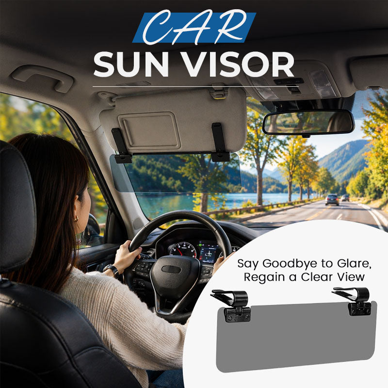 Aufsteckbare Sonnenblende fürs Auto