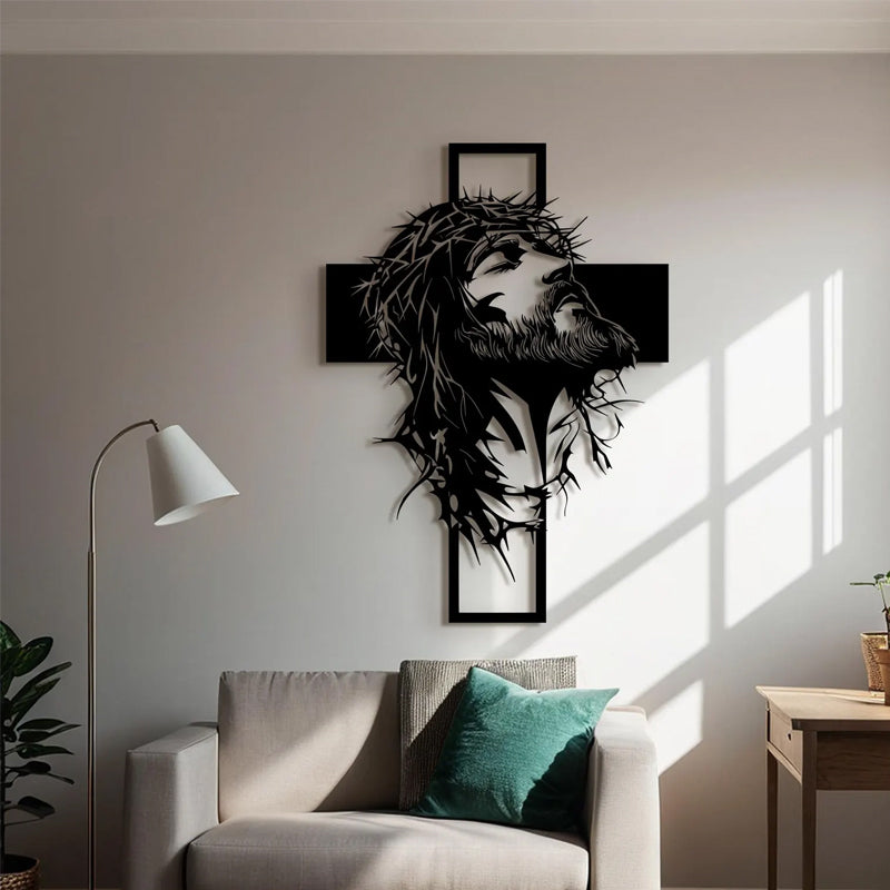 ✝️ Crown of Faith Wall Art
