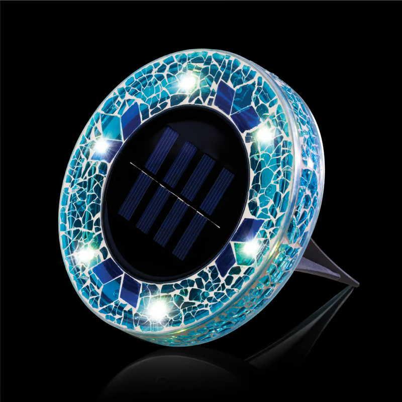 ✨ EMPFEHLUNG DER REDAKTION: 50 % RABATT | 🌙 Solar-Mosaik-Scheiben-Gartenleuchten