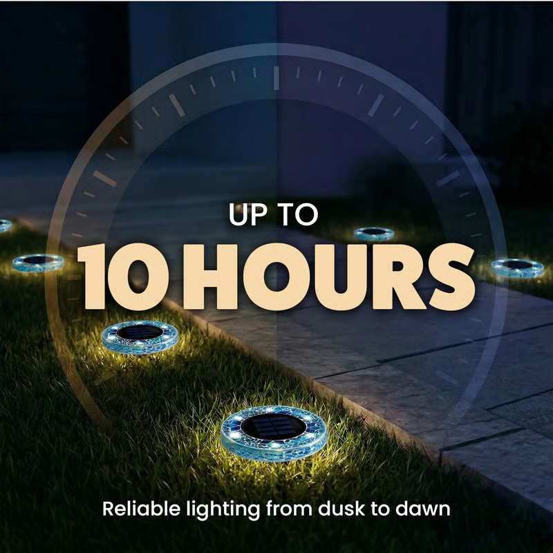 ✨ EMPFEHLUNG DER REDAKTION: 50 % RABATT | 🌙 Solar-Mosaik-Scheiben-Gartenleuchten