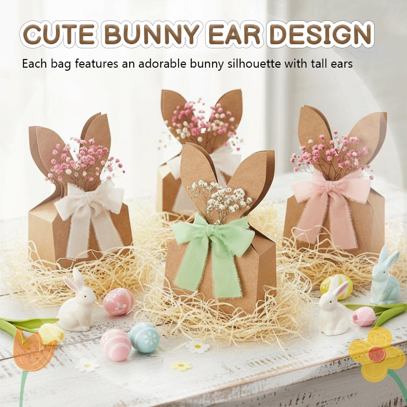 🐰 Osterhasen-Geschenktüten aus Kraftpapier