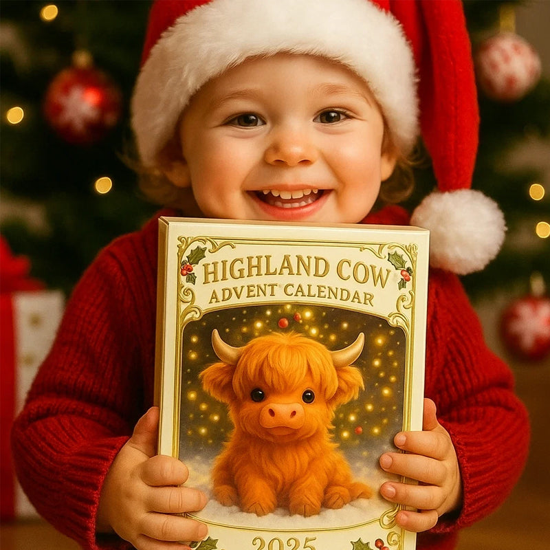 🐮🎄 Highland Cow Advent Calendar 2025