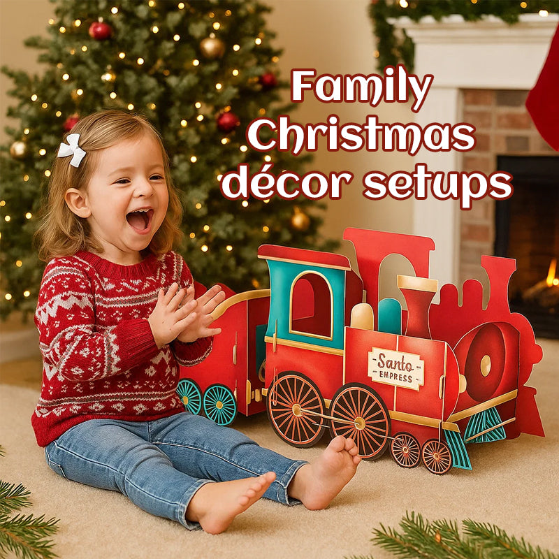 🎁 Santas Geschenkezug – Verbreiten Sie Weihnachtsstimmung mit Stil! 🚂🎄