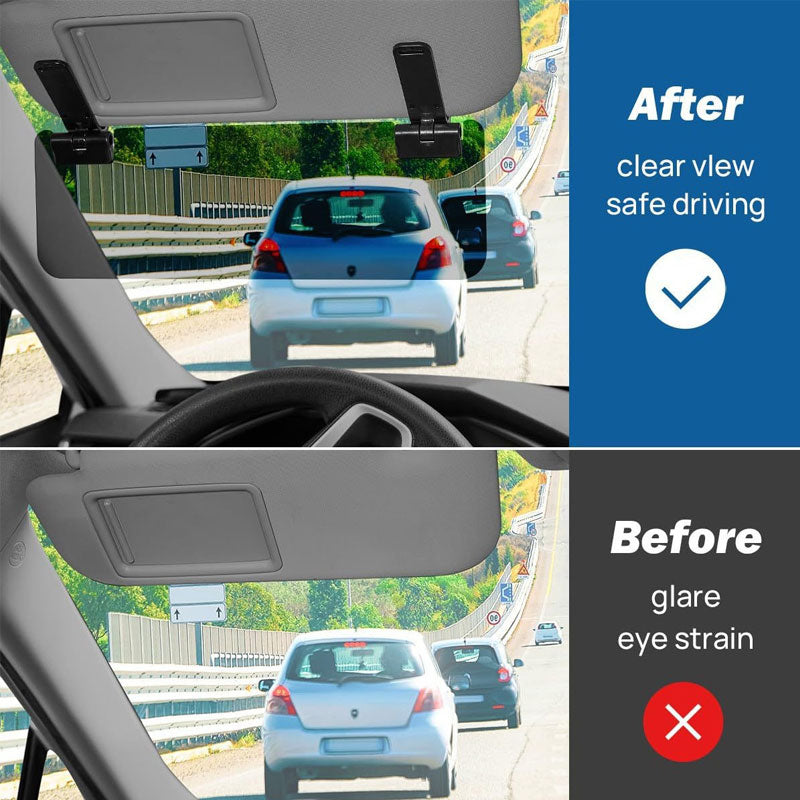 Aufsteckbare Sonnenblende fürs Auto