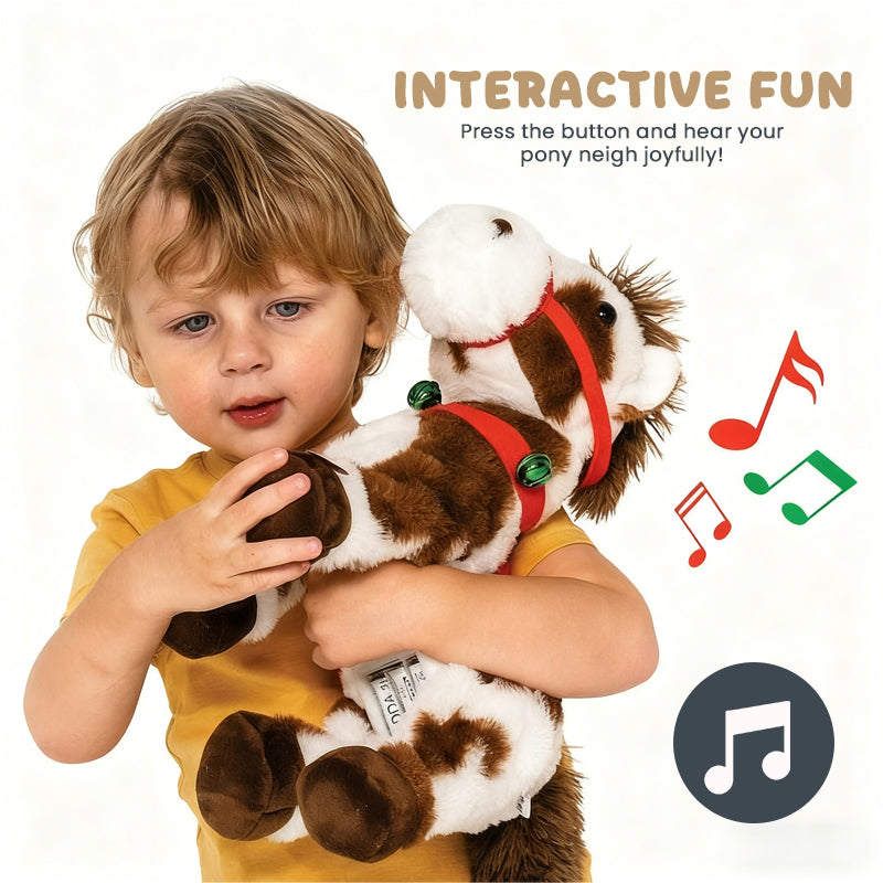 🐴✨Adorable Talking Pony Plush Toy✨🐴