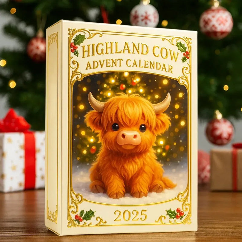 🐮🎄 Highland Cow Advent Calendar 2025