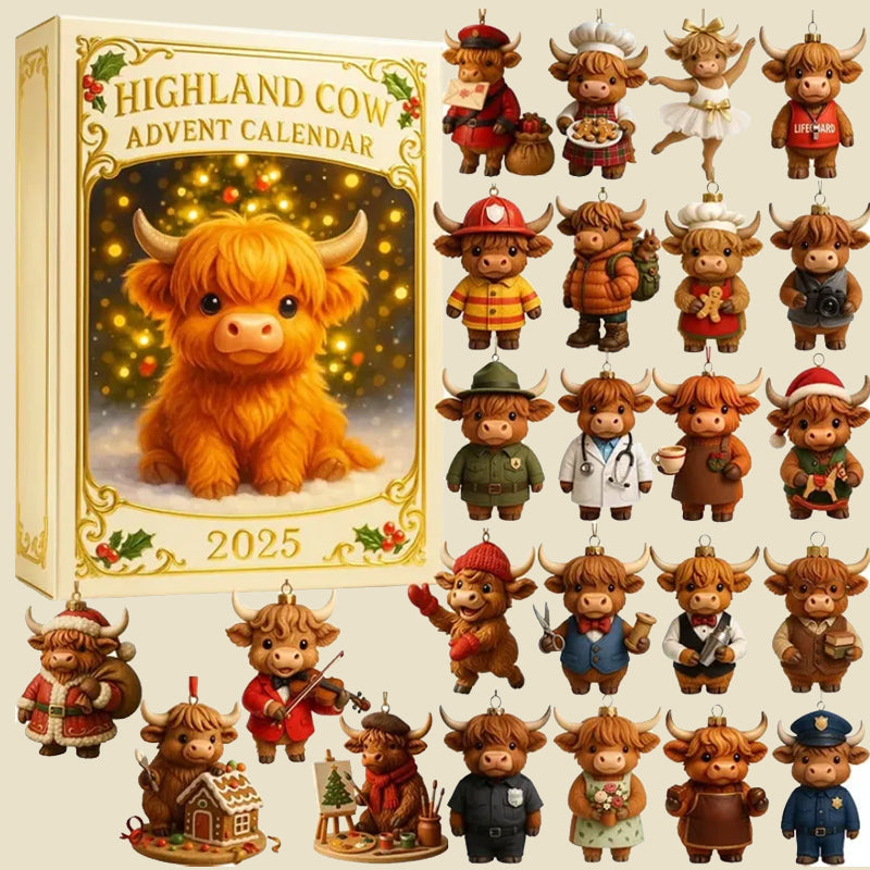 🐮🎄 Highland Cow Advent Calendar 2025