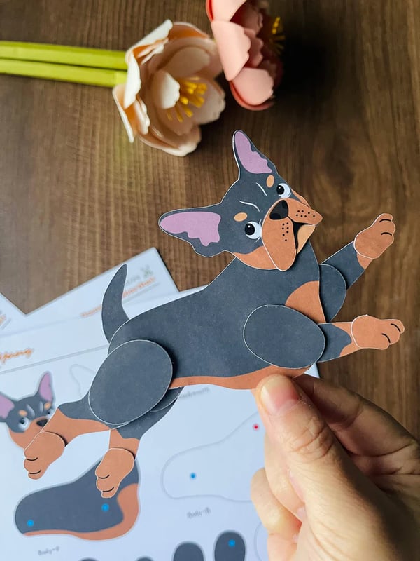 🎁Buy More Save More🎨Cat Paper Doll✂️😺
