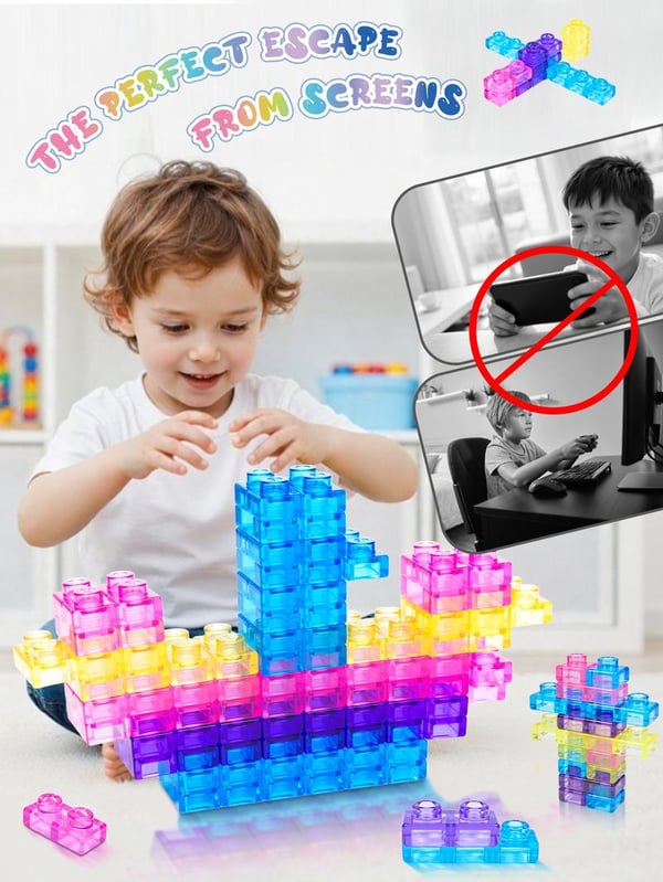 🌟GUMMY BLOC: 40-teilige Montessori-Sinnesbausteine aus weichem Material